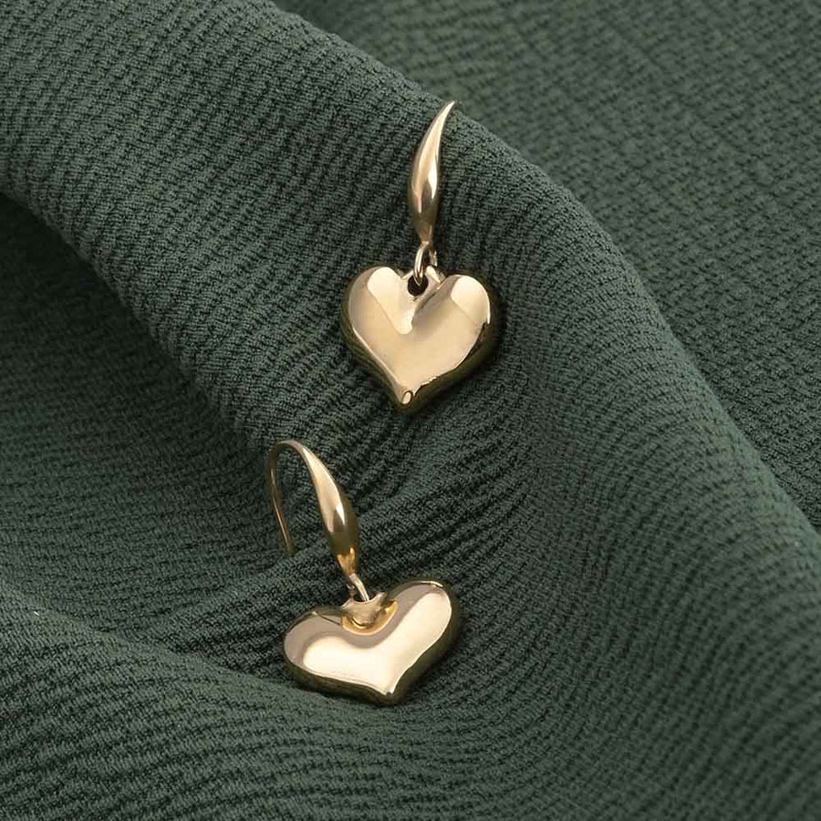 Dangling Heart Earrings - Image 2